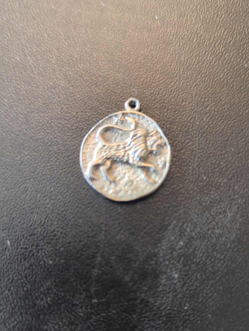 Sterling Silver Leo Pendant
